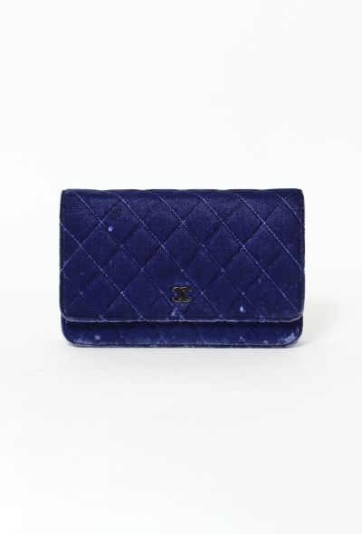 Chanel Velvet Wallet On Chain - 2
