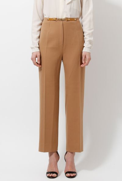                                         '70s Chainlink Wool Trousers -2