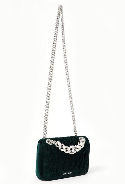 Miu Miu Velvet Quilted Club Bag - 2 Miu Miu Velvet Quilted Club Bag - 2