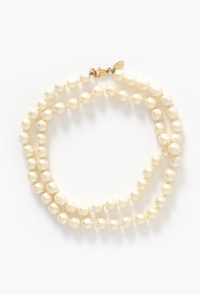 Chanel Vintage Castellane Pearl Sautoir - 2
