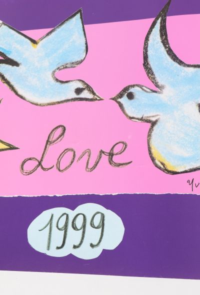 Saint Laurent Original Love Poster, 1999 - 2 Saint Laurent Original Love Poster, 1999 - 2