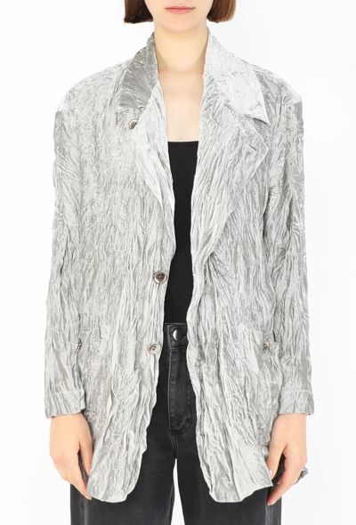 Issey Miyake Crushed Velvet Overshirt, F/W 1993 - 1