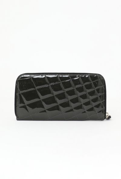 Chanel Patent Long Zipped Wallet - 2