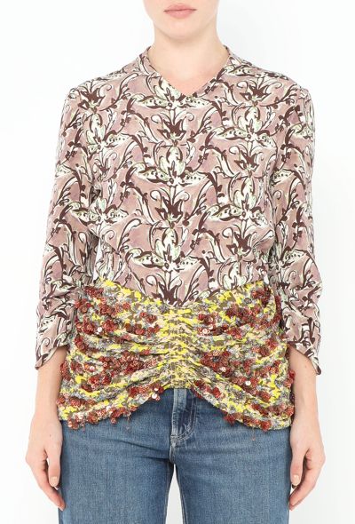 Dior Resort 2017 Ruched Sequin Top - 1 Dior Resort 2017 Ruched Sequin Top - 1