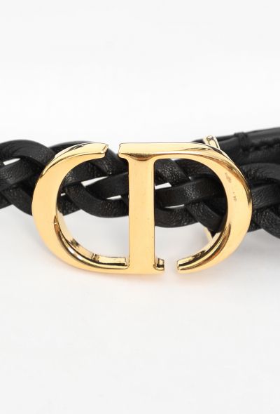 Dior 2020 Braided 'CD' Wrap Belt - 2
