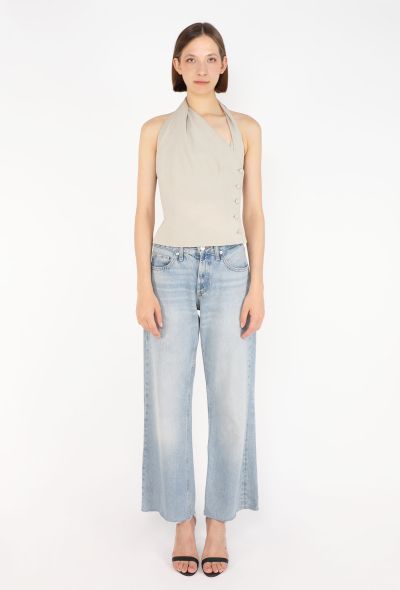 Dior Asymmetrical Open-Back Top, 2000 - 2