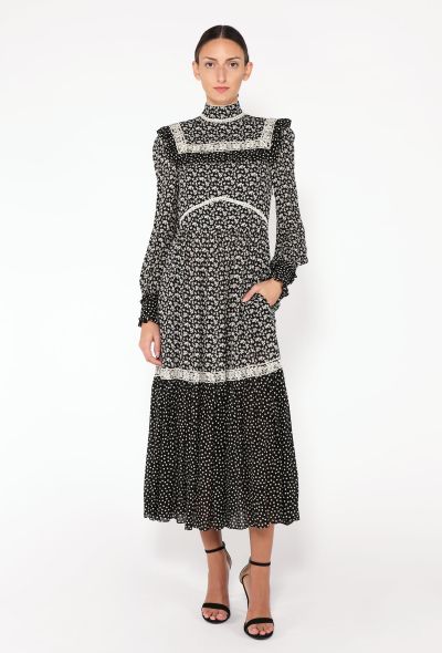 Céline 2020 Printed Prairie Dress - 1