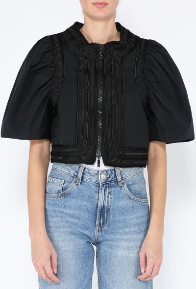 S/S 2011 Moncler Gamme Rouge Cropped Flight Jacket - 1