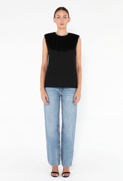 Céline 2011 Alpaca Sleeveless Vest - 2