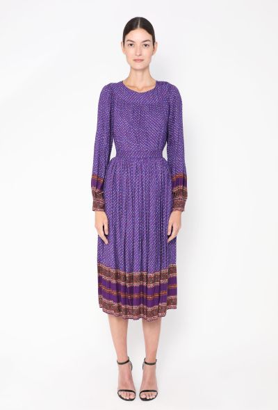 Oscar De La Renta '70s Bohemian Floral Ensemble - 2 Oscar De La Renta '70s Bohemian Floral Ensemble - 2