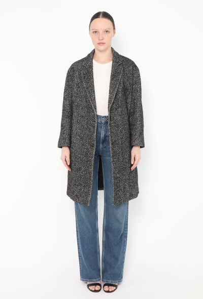 Dolce & Gabbana 2020 Chevron Wool Coat - 1 Dolce & Gabbana 2020 Chevron Wool Coat - 1