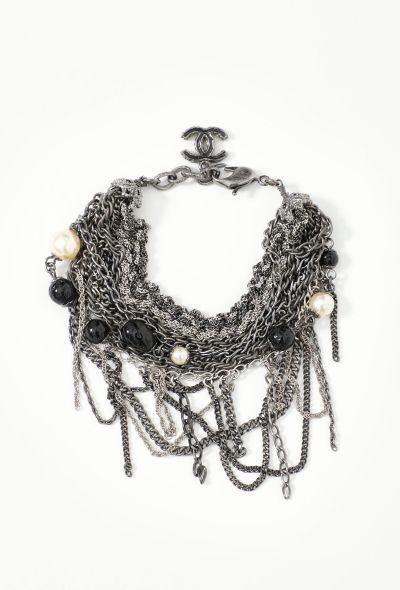 Chanel Embellished Chainlink Bracelet - 1