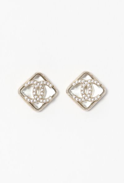 Mini cc best sale earrings