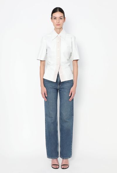Céline 2017 Belted Lambskin Top - 2 Céline 2017 Belted Lambskin Top - 2