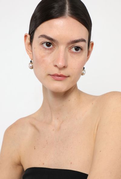 Vintage Fine Jewelry 18k Yellow Gold, Sapphire & Pearl Earrings - 2 Vintage Fine Jewelry 18k Yellow Gold, Sapphire & Pearl Earrings - 2