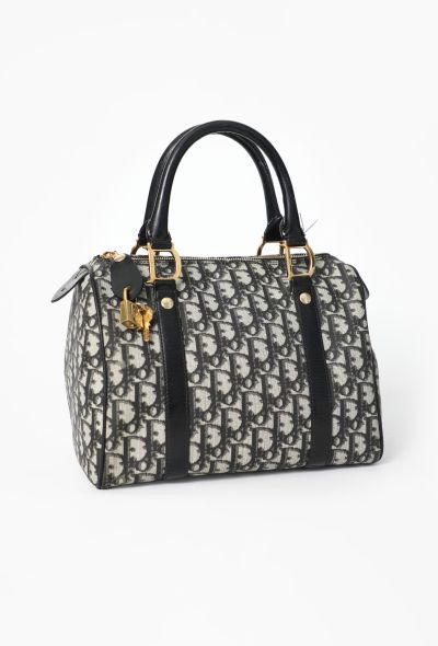 Dior Christian Dior by John Galliano Bowling Blue Boston Bag - 2