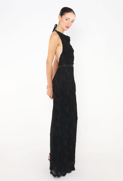 Prada Guipure Open-Back Gown - 1