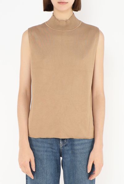 The Row 2022 Gianico Mock-Neck Vest - 1