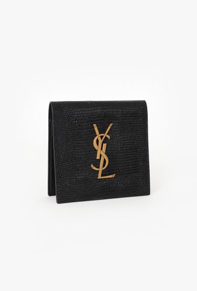 Saint Laurent F/W 2025 Show Invitation Leather Card Holder - 2 Saint Laurent F/W 2025 Show Invitation Leather Card Holder - 2