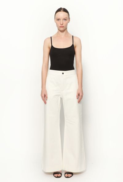 Céline Flared Wide-Leg Jeans - 1 Céline Flared Wide-Leg Jeans - 1