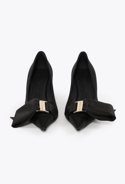 Salvatore Ferragamo 2023 Erica Satin Pumps - 2