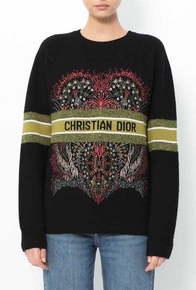 Christian Dior 2021 Heart Cashmere Sweater - 1