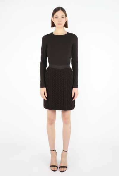 Bottega Veneta Resort 2021 Bobble-Knit Skirt - 1