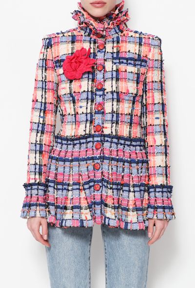 Chanel S/S 2020 Tweed Frock Jacket - 1 Chanel S/S 2020 Tweed Frock Jacket - 1