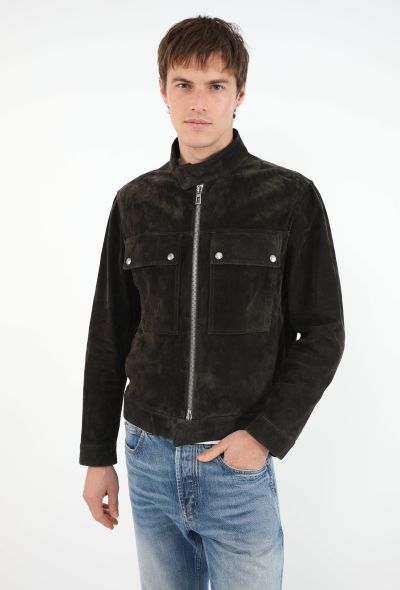 Loro Piana Geisei Full-Zip Suede Jacket - 1