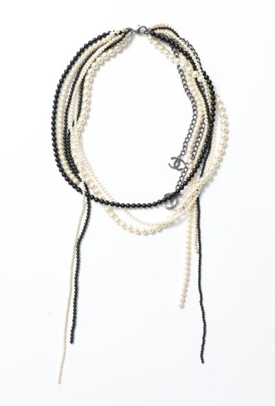                                         2014 Pearl &#039;CC&#039; Double Strand Necklace -1