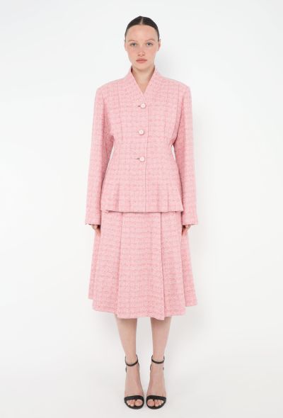 Chanel Resort 2019 'La Pausa' Silk Tweed Ensemble - 1