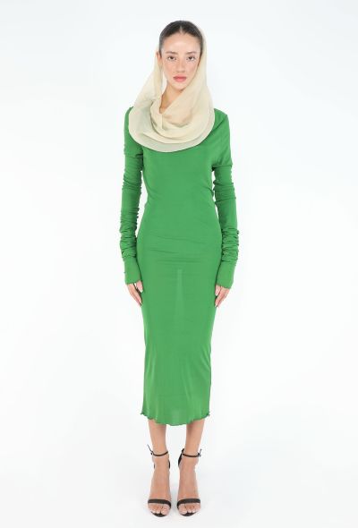 Jean Paul Gaultier Fall 2003 Chiffon Décolleté Dress - 2