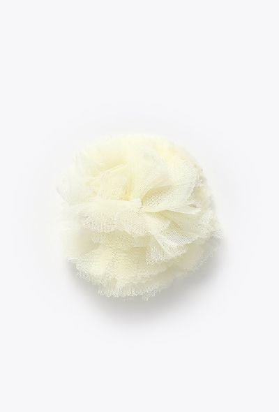 Chanel Tulle Camélia Brooch - 2
