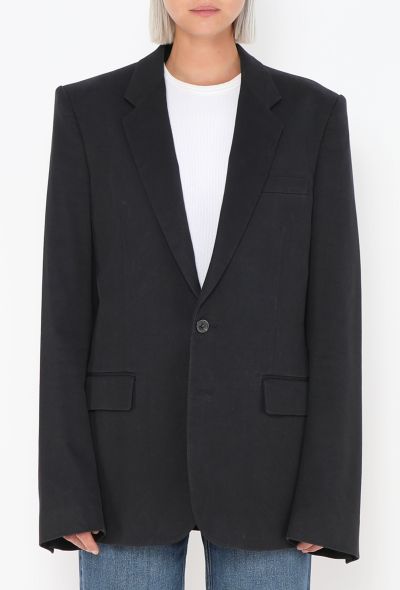Maison Margiela 2008 Padded Shoulder Blazer - 1