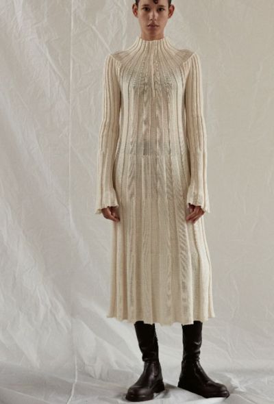 Céline Resort 2017 Fluted Knit Dress - 2