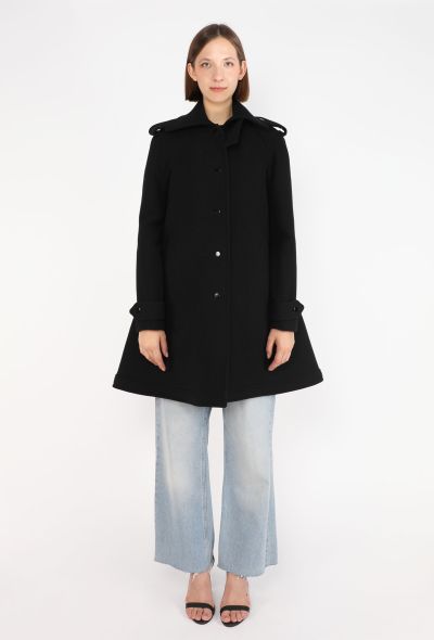 Balenciaga Flared Épaulette Coat, F/W 2003 - 1