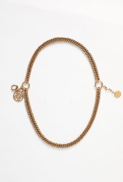 Givenchy Adjustable Chainlink Choker Necklace - 2