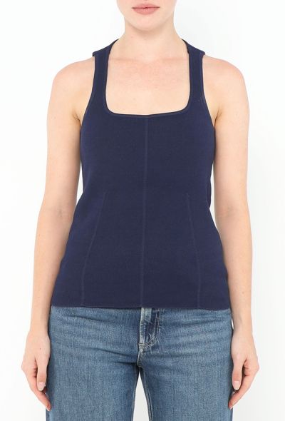 Khaite Ribbed Knit Tank Top - 1 Khaite Ribbed Knit Tank Top - 1