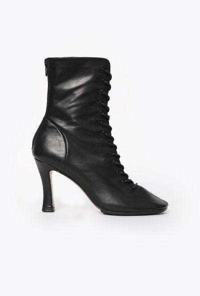 Céline Glove Lace-up Boots, S/S 2018 - 1