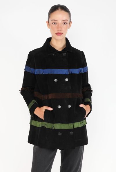 Givenchy Fringe Suede Jacket, Late 1960s - 1