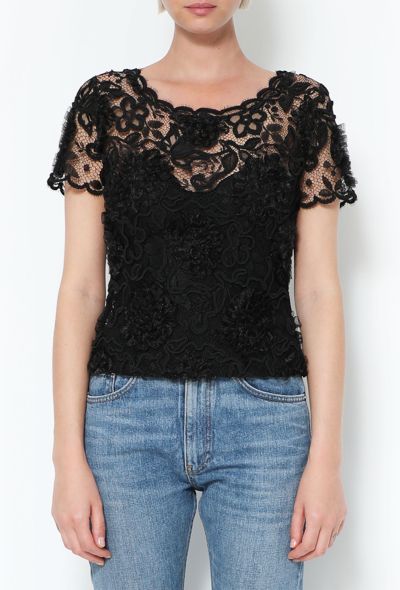                             ICONIC F/W 1995 Lace Bustier Top - 1