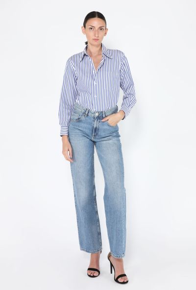 Comme des Garçons 2006 Classic Striped Button Down - 2