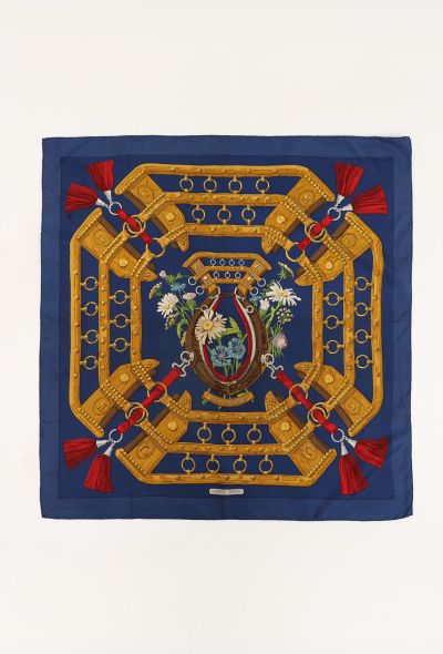 Hermès 'Aux Champs' Silk 90cm Carré, 1990 - 2