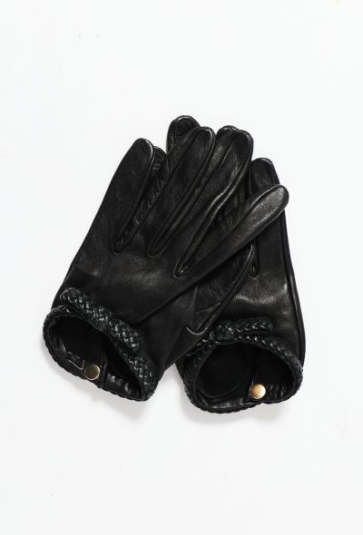                                         Causse &#039;Lily&#039; Lambskin Gloves-1
