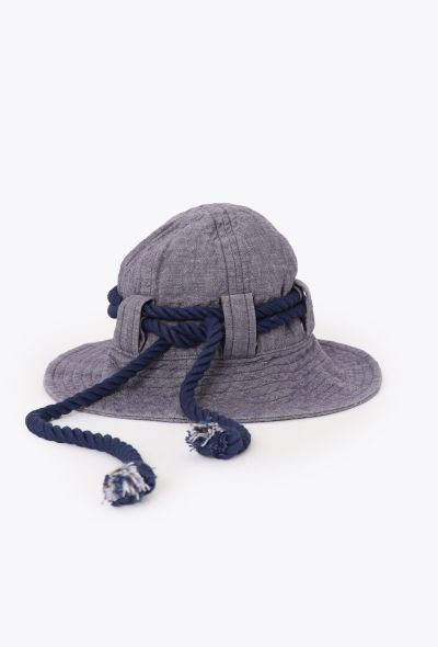 Chanel Linen Rope Bucket Hat - 1