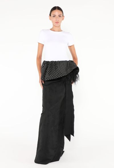 Dries Van Noten x Lacroix S/S 2020 Layered Crêpe Skirt - 1