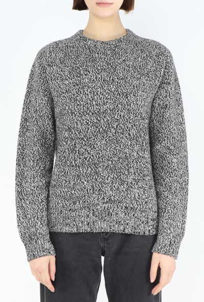 Céline Bicolor Cashmere Knit Sweater - 1