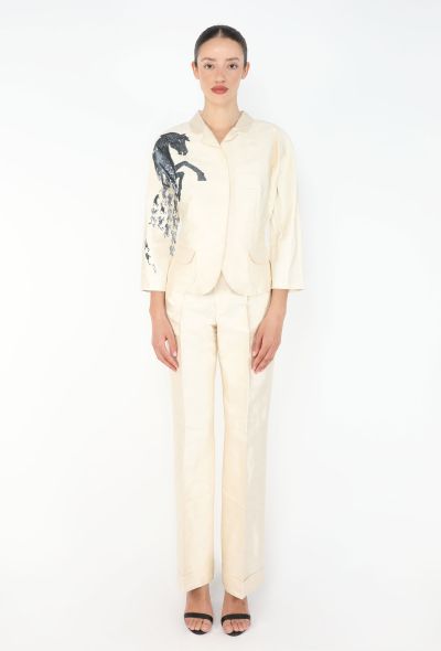 Chloé S/S 2001 Sequin Horse Suit - 1