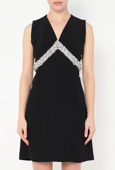 Balenciaga Strass Chevron A-Line Dress - 1 Balenciaga Strass Chevron A-Line Dress - 1