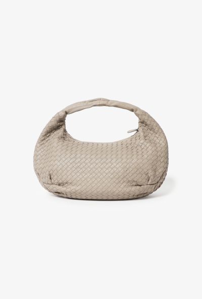                                         Intrecciato Leather Hobo Bag-1